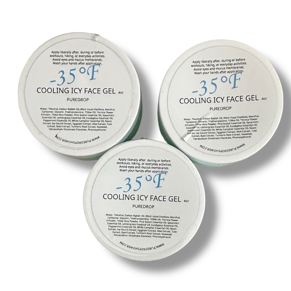 Cooling Icy Face Gel Minty